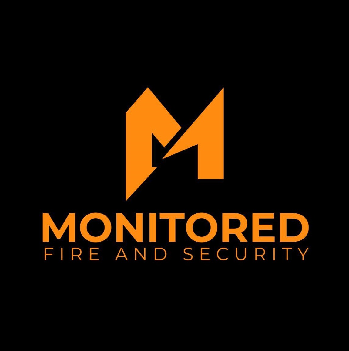 Monitored Fire and Security Logo